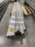 Square Tube-Aluminum. 10ft 6in long