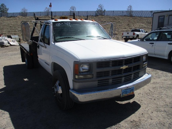 1997 CHEV 3500HD FLATBED