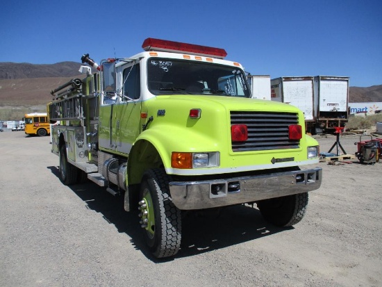 1995 INTL 4800 4X4 BRUSH TRUCK