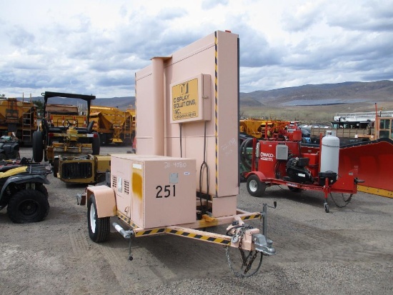 1998 DISPLAY SOLUTIONS NH340 SIGN BOARD