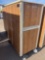 WOOD ROLLING CABINET