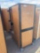 WOOD ROLLING CABINET
