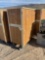 WOOD ROLLING CABINET