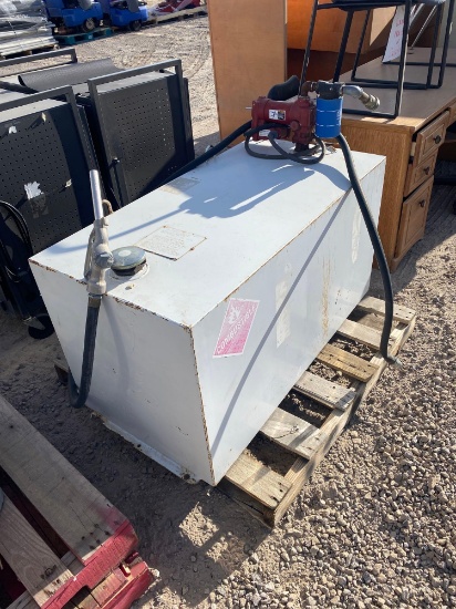 100 GALLON FUEL TANK AND PUMP