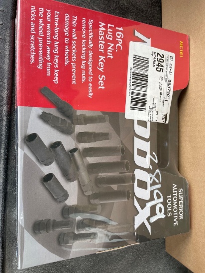 MADDOX LUG NUT MASTER KEY SET