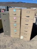 3- FILE CABINETS