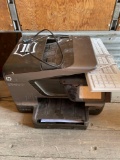 DELL MONITORS / HP OFFICEJET PRO 8600 / CORDS AND SPEAKER