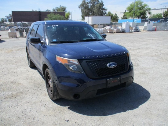 2015 FORD INTERCEPTOR SUV