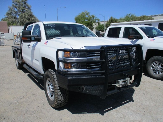 2015 CHEV 3500HD FLATBED