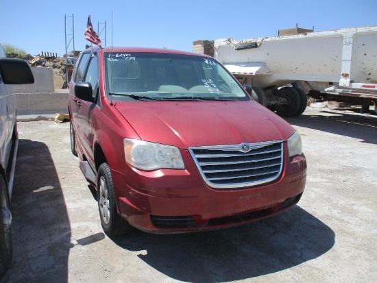2009 CHRYSLER BRAUN ENTERVAN