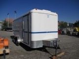 2009 INTERSTATE ILRD716TAS ENCLOSED TRAILER
