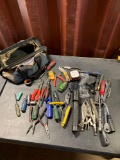 TAXABLE TOOL BAG AND TOOLS