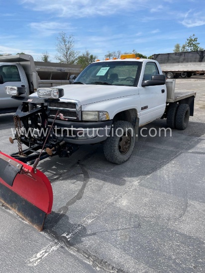 2000 DODGE 3500 FLATBED