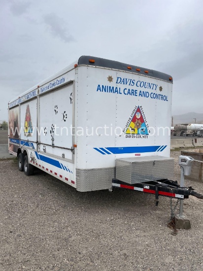 2009 CARGO CRAFT KENNEL TRAILER