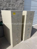 2 FIRE PROOF FILE CABINETS