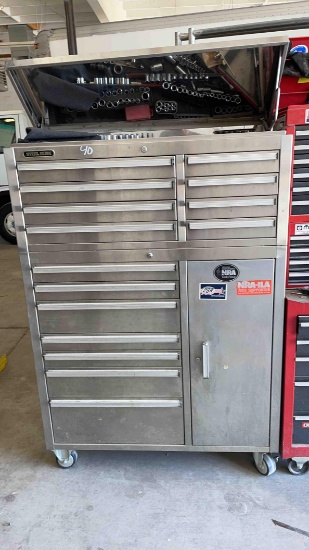 Steel Glide Tool Box and Tools