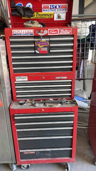 Craftsman Tool Box and Tools