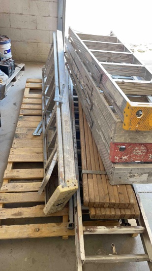 Pallet of Ladders