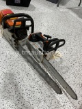 2 STIHL CHAINSAWS