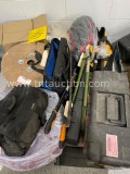 PALLET W/ POLICE EVIDENCE-TOOLS