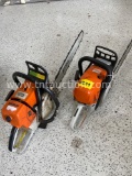 2 STIHL CHAINSAWS