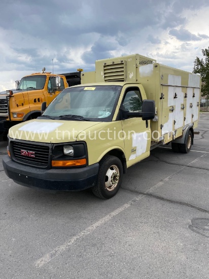 2013 GMC Reefer Van CNG