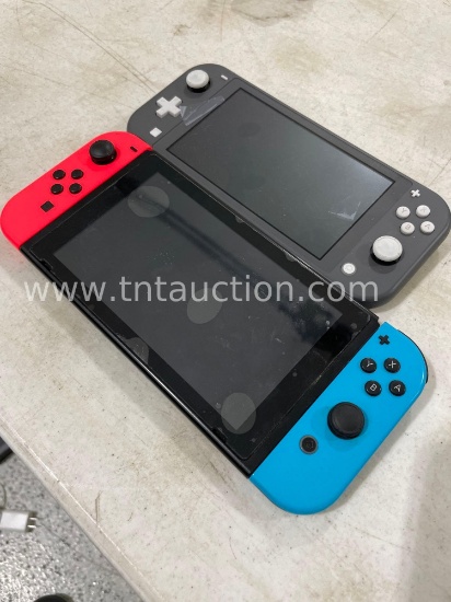 2 Nintendo Switches and Games