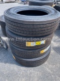 4 Continental Tires 255/70R22.5