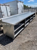 2 Stainless Counters