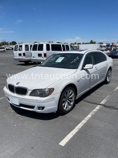 2007 BMW 750I Rebuilt