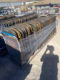Cart of Folding chairs