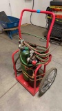 Torch Set and Cart