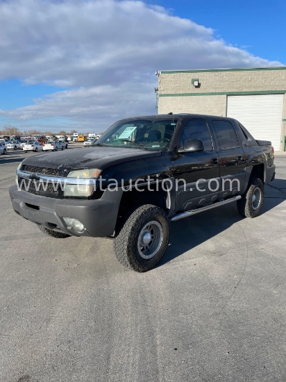 2004 Chev Avalanche 4x4