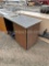 Cabinet, basketball stand and sink