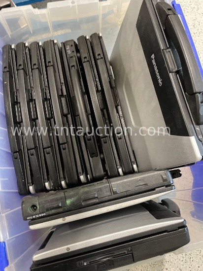 14 Panisonic Toughbooks no hard drives