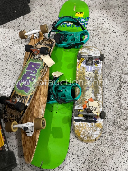 Snowboard & Skateboards
