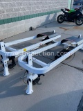 Lifefitness rack - taken apart