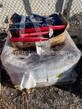 Pallet w/ bus parts
