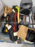 Pallet w/police evidence