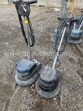 2 Power Elite floor buffers