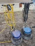 2 Power Elite floor buffers
