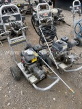 2 Shark pressure washers