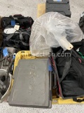 Pallet w/ police evidence