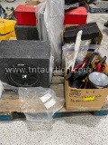 Pallet w/ police evidence