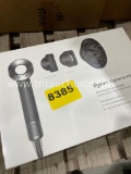 Dyson hair dryer and Power Beats Pro