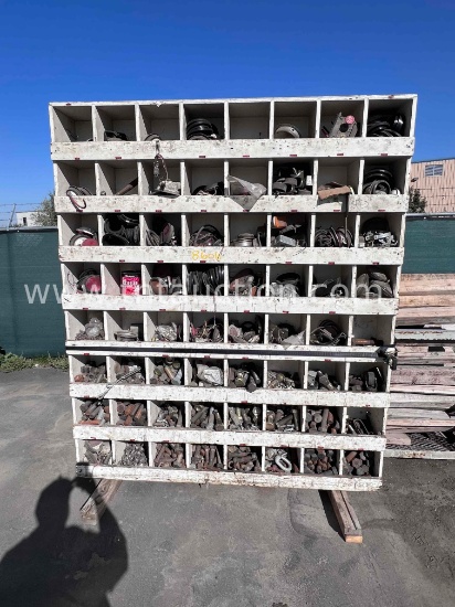 Large Parts Cabinet Full of Nuts & Bolts