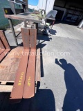 Set of Forklift Forks
