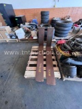 Set of Forklift Forks