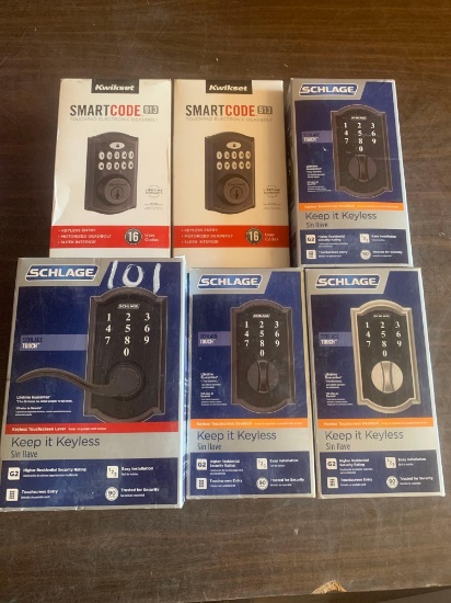 Keyless Deaadbolts and Door Knobs