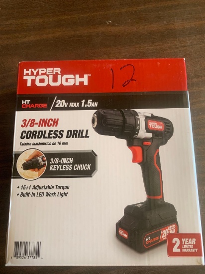 3/8" Cordless Drill